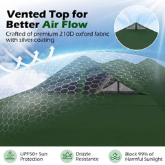 10 x 10 Feet Outdoor Commercial Pop up Canopy Tent
