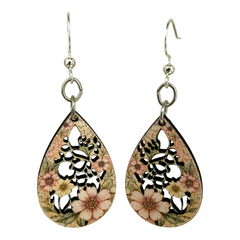 Botanical Drop Earrings #1917