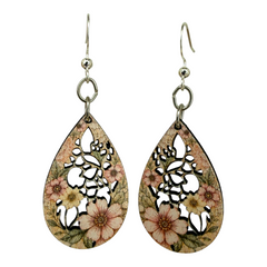 Botanical Drop Earrings #1917