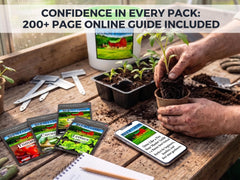 40 Vegetable Seed Packets. 46,000 Heirloom Non-GMO Seeds