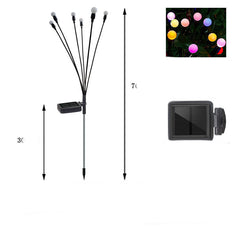 Simulation Firefly Solar Light Outdoor Garden Decoration Lawn Landscape Lamp Xmas Decor Solar LED Lights Outdoor Garden Lights