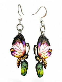 Cocoon to Butterfly Earrings #227