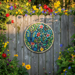 Painted Fluttering in the Garden