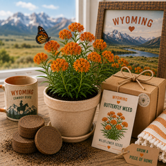 Wyoming Butterfly Weed Wildflower Grow Kit