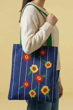 Garden Flowers Tote Bag