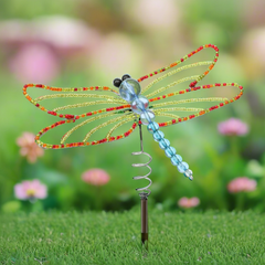 Dragonfly Garden Stake (Set of 3)