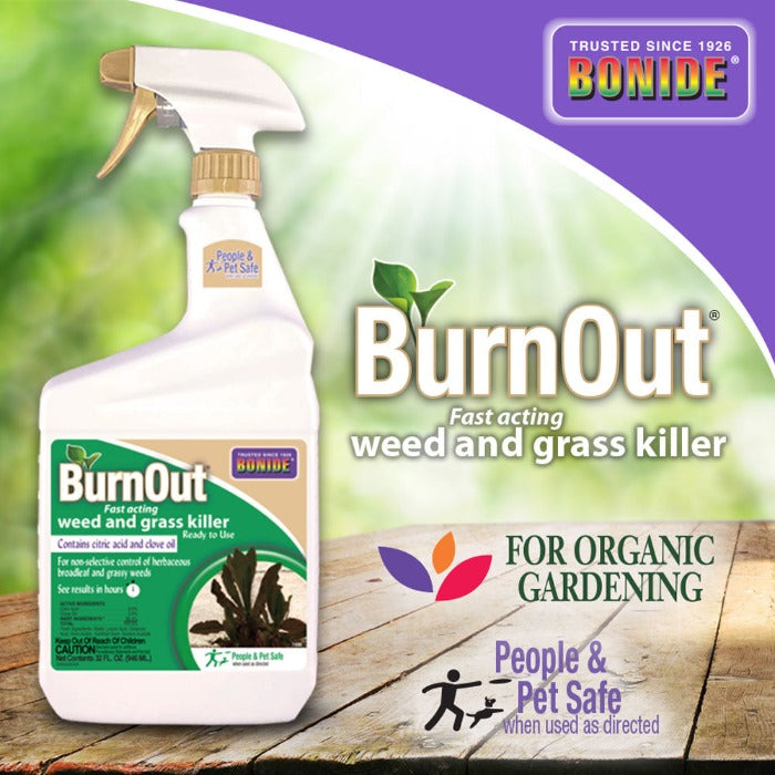 Bonide BurnOut Weed & Grass Killer - Ready To Use