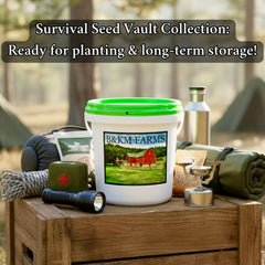 40 Vegetable Seed Packets. 46,000 Heirloom Non-GMO Seeds