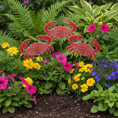 Crab Garden Stake (Set of 3)