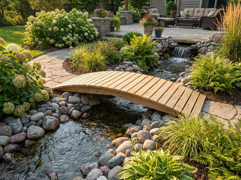 8 ft Bridge with No Railing