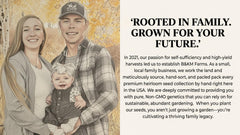 40 Vegetable Seed Packets. 46,000 Heirloom Non-GMO Seeds