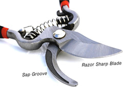 Classic Bypass Pruning Shears Clippers (Black)