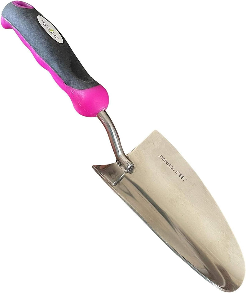 Stainless Steel Garden Trowel (Pink)
