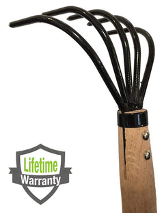 Garden Claw Cultivator Rake – Premium 5-Tine