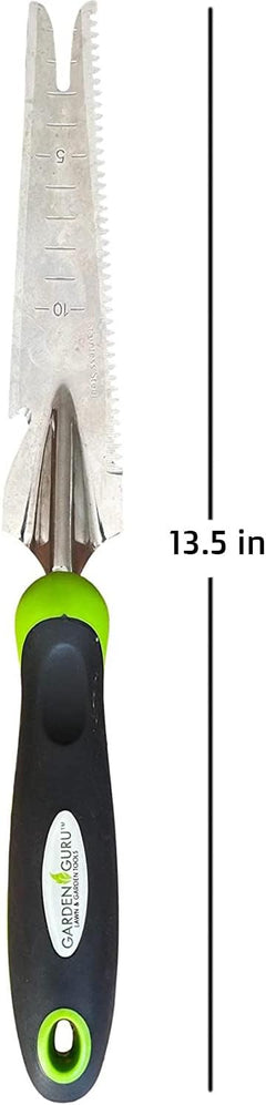 Stainless Steel 5-in-1 Garden Weeder Trowel