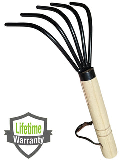 Garden Claw Cultivator Rake – Short Handle