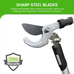 Power Bypass Gardening Loppers Tree Trimmer Clipper