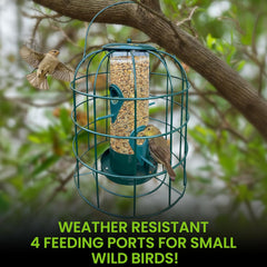 Squirrel Resistant Tube Bird Feeder