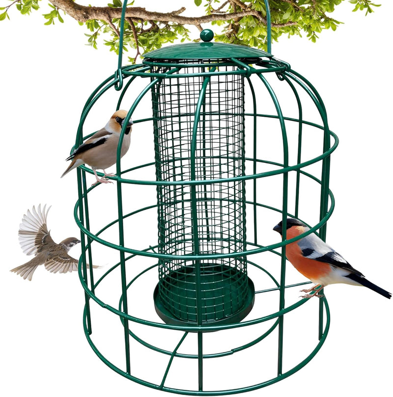 Squirrel Resistant Mesh Tube Bird Feeder