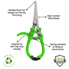 Ergonomic Garden Snips Clippers