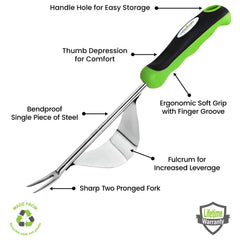 Stainless Steel Garden Dandelion Weeder