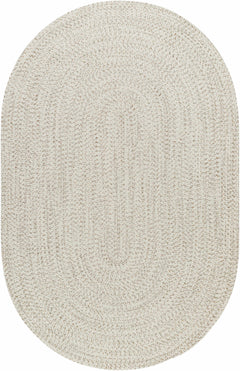 Beige Braided Faux Jute Outdoor Rug