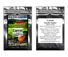 Carrots Scarlet Nantes