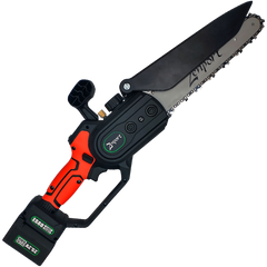 Cordless, battery powered, Chainsaw, 8", 25-Volt Battery