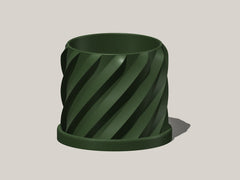 Thicc Spiral Plant Pot