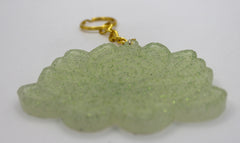 Resin Lotus Flower Keychain