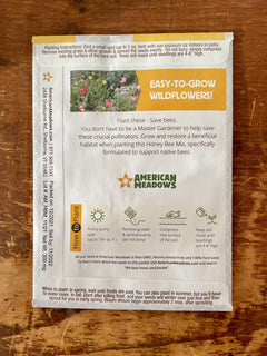Non-GMO Wildflower Pollinator Garden Seed Packet - Attract Bees, Butterflies & Hummingbirds! (Seeds of Hope)
