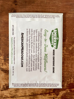 Non-GMO Wildflower Pollinator Garden Seed Packet - Attract Bees, Butterflies & Hummingbirds! (Seeds of Hope)