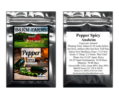 Pepper Anaheim Heirloom Seeds