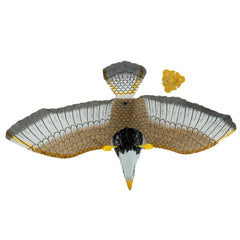 Hanging Falcon Bird Deterrent | Garden Decoy to Repel Birds and Protect Plants