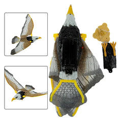 Hanging Falcon Bird Deterrent | Garden Decoy to Repel Birds and Protect Plants