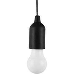 Battery Operated LED Pull Cord Light | Portable Hanging Lantern for Camping, Garden, Party, and Emergency