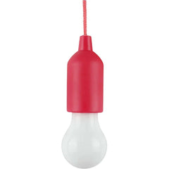 Battery Operated LED Pull Cord Light | Portable Hanging Lantern for Camping, Garden, Party, and Emergency