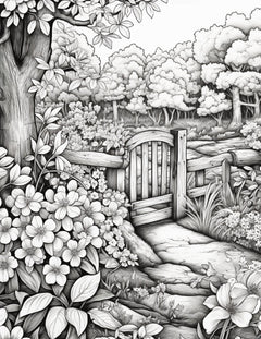Secret Garden Coloring Collection – Volume One