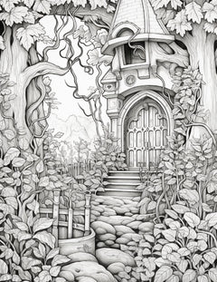 Secret Garden Coloring Collection – Volume One