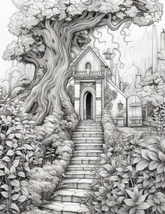 Secret Garden Coloring Collection – Volume One