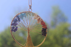 Tree of Life Chakra Pendant