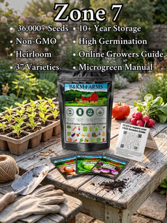 35 Varieties 2026 Zone Specific Garden Kit : Guaranteed Success with USDA Zones 3-10-Matched Seed Collections
