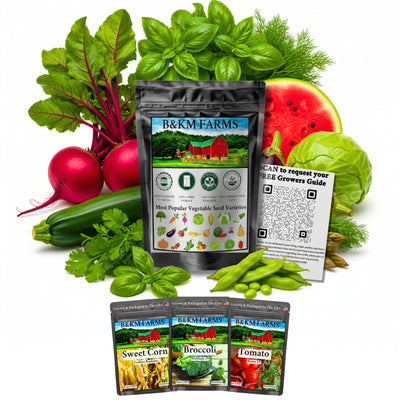 35 Varieties 2026 Zone Specific Garden Kit : Guaranteed Success with USDA Zones 3-10-Matched Seed Collections