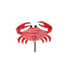 Crab Garden Stake (Set of 3)