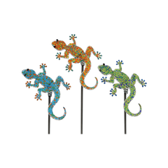 Gecko Garden Stake (Set of 3)