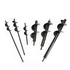 Ground Drilling Machine Drill Bit Spiral Tree Planting Earth Boring Machine Screw Rod Garden Vegetable Planting Pine Soil Drill Bit Flower Planting Drill Drill Head