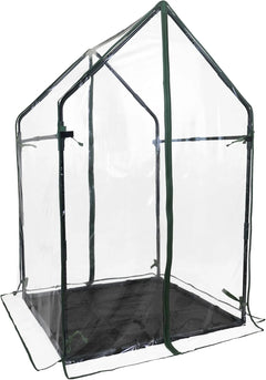 Cedar Raised Garden Bed with Greenhouse Cover