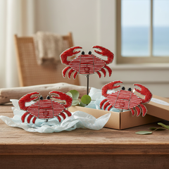 Crab Garden Stake (Set of 3)