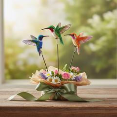 Hummingbird Garden Stake, Asst (Set of 3)