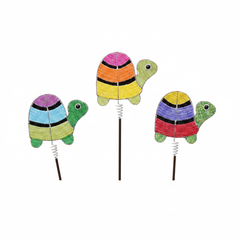 Turtle Garden Stake, Asst (Set of 3)
